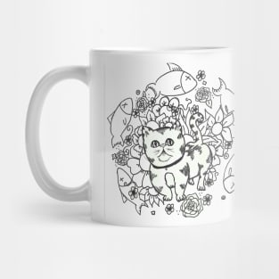 Cat Mandala Mug